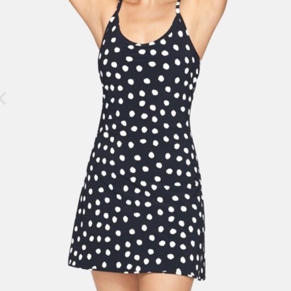 Outdoor Voices The Exercise Dress in Polka Size Medium